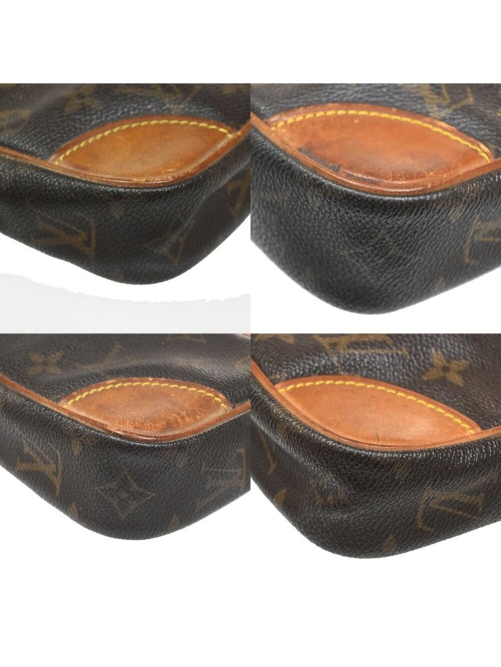 Louis Vuitton Marly Dragonne Clutch Brown Monogram Leather - Picture 7 of 15